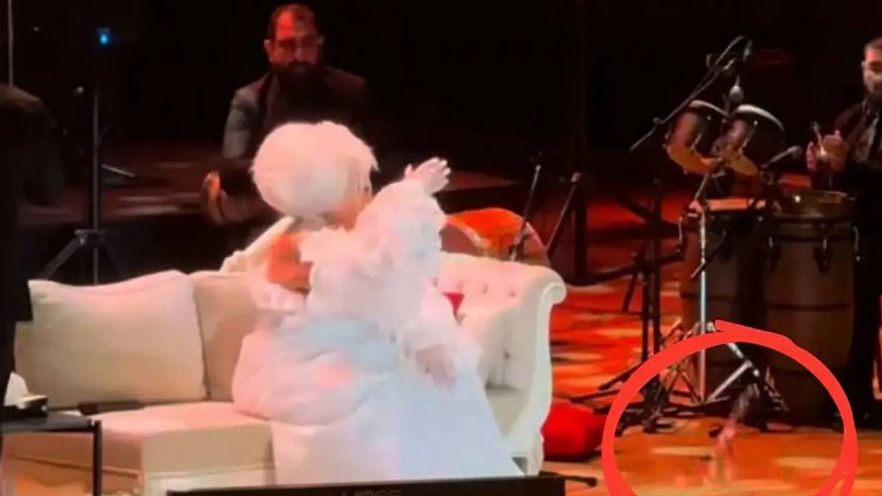 Bülent Ersoy'u sahnede çıldırtan olay! Mikrofonu fırlattı