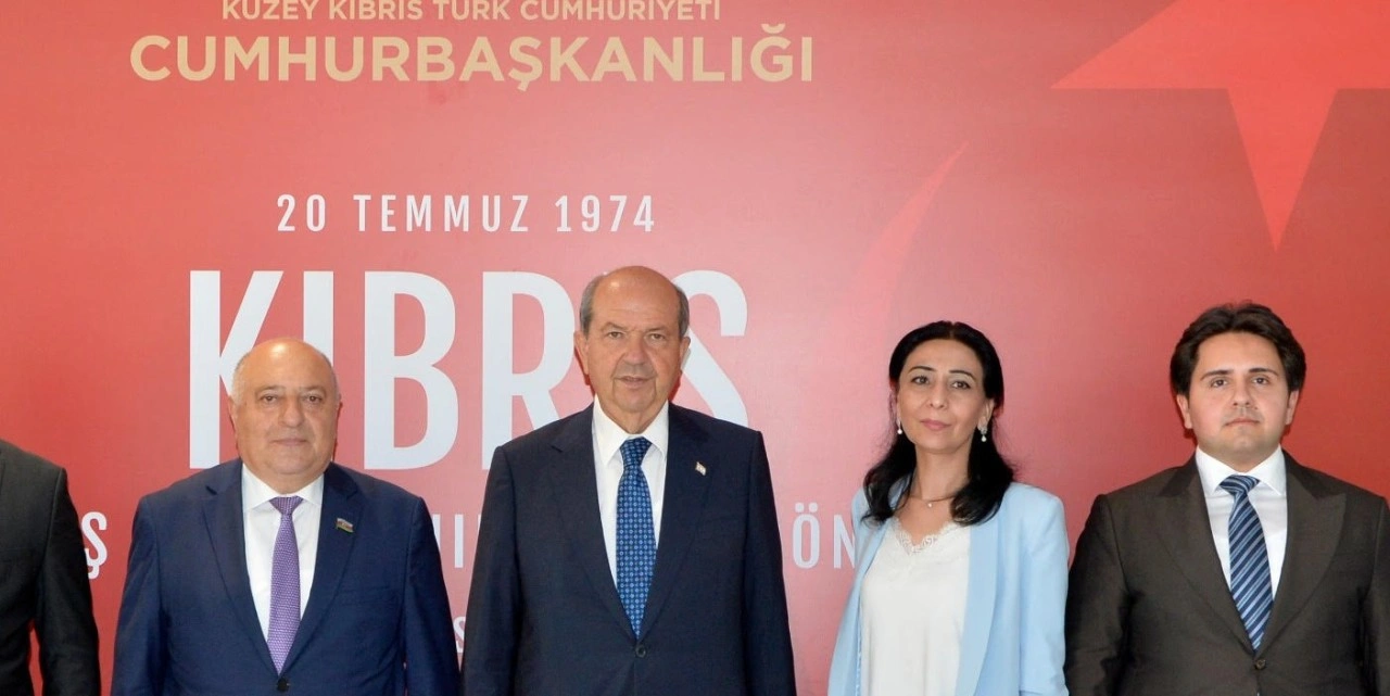 Cumhurbaşkanı Tatar, Yeni Azerbaycan Partisi heyetini kabul etti