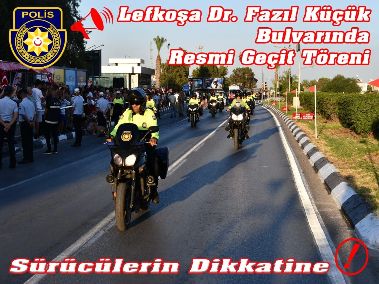 Lefkoşa Dr. Fazıl Küçük Bulvarı’nın bir kısmı pazar günü trafiğe kapatılacak