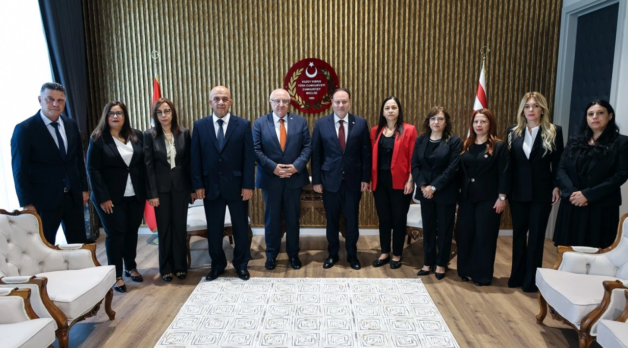 Öztürkler, Türkiye’den gelen siyasi parti temsilcilerini kabul etti