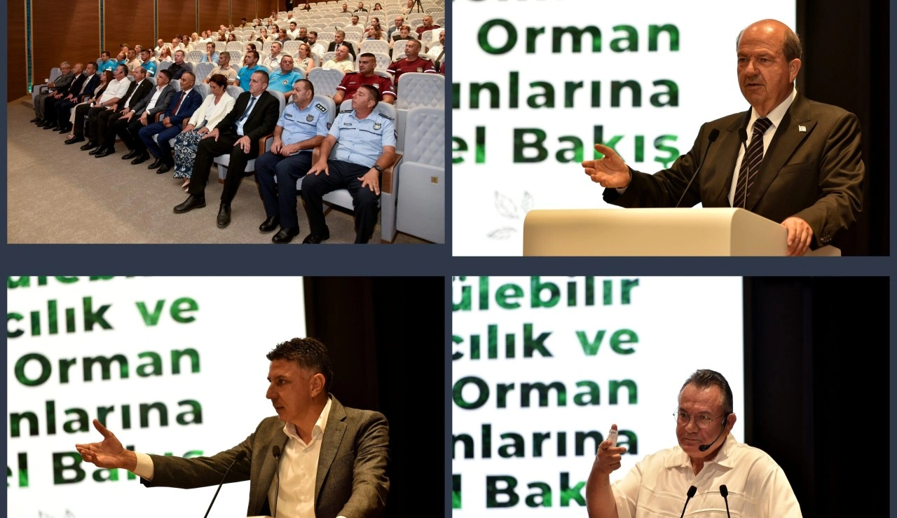 “Ülkemizde Sürdürülebilir Ormancılık ve Orman Yangınlarına Genel Bir Bakış” konferansı yapıldı