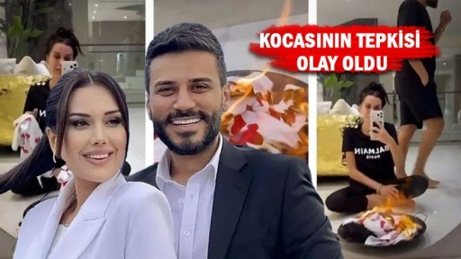 Dilan Polat’tan şaşkına çeviren hareket: Evinin ortasında pijamasını yaktı!