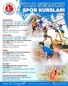 Girne Belediyesi’nden ücretsiz yaz spor kursları&#8230;