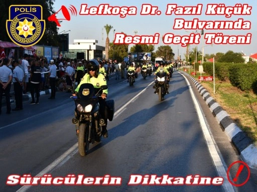 Lefkoşa Dr. Fazıl Küçük Bulvarı’nın bir kısmı pazar günü trafiğe kapatılacak