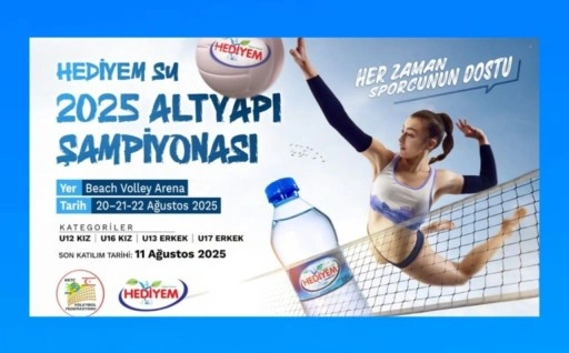 Plaj voleybolunda “Alt Yapı Şampiyonası”