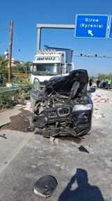 Polis, Girne-Alsancak Çevre Yolu’nda meydana gelen kazanın detaylarını açıkladı