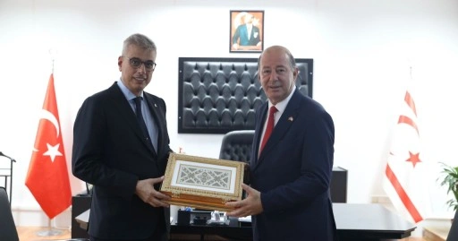 TC Sağlık Bakanı Memişoğlu’ndan Dinçyürek’e nezaket ziyareti