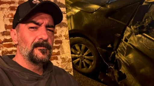 Ünlü oyuncu Celil Nalçakan trafik kazası geçirdi!